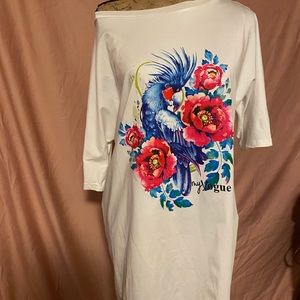 White off shoulder dress